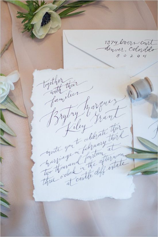 wedding invites paper