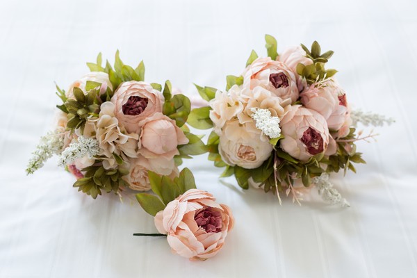 Wedding Flowers, Dusty Pink