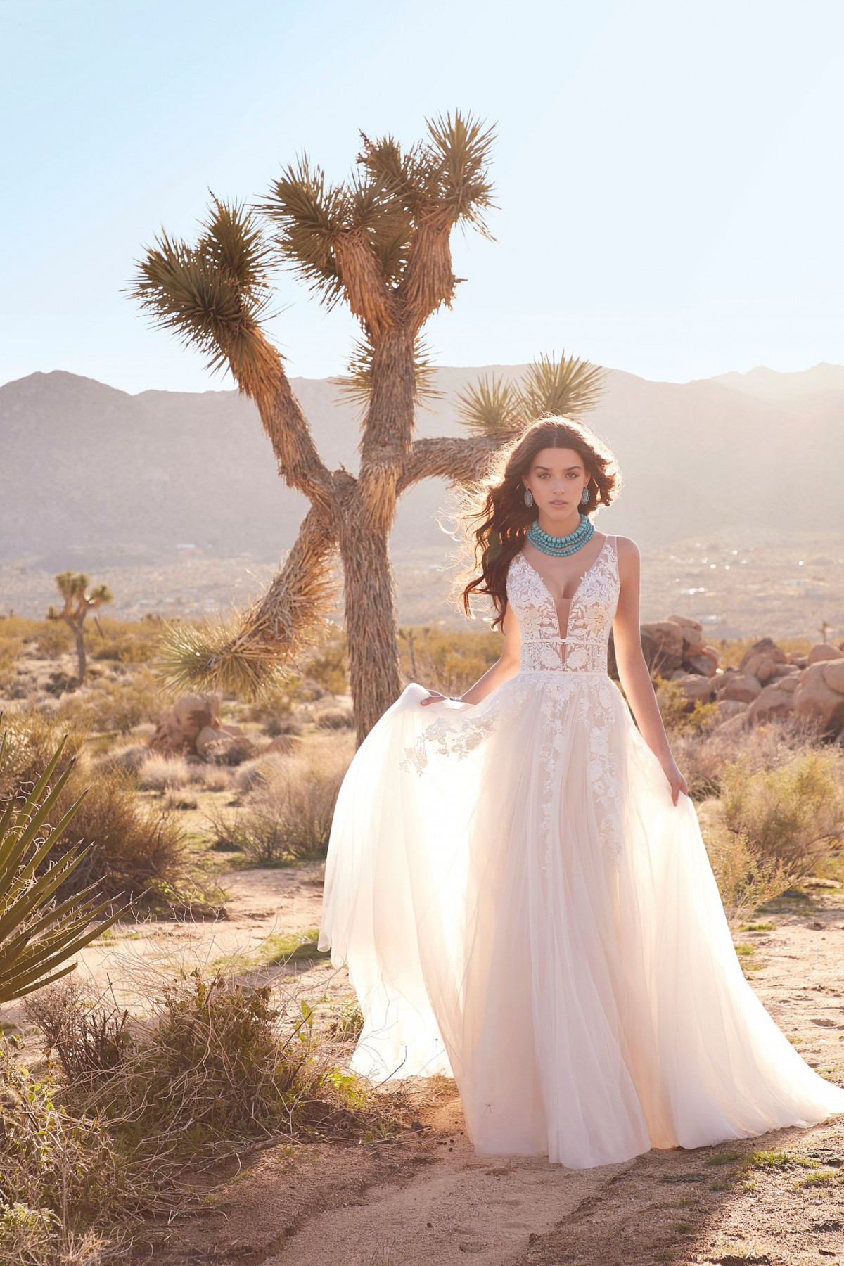 desert wedding dress