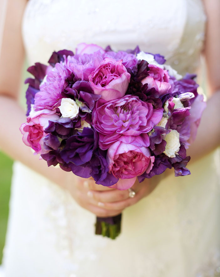 Purple Wedding Flowers