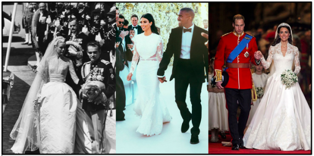 The Best Celebrity Wedding Dresses of All Time