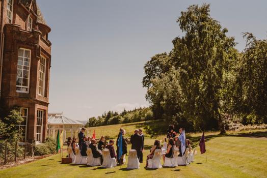 Barn Wedding Venues Near Me - Cringletie House