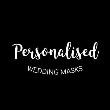 - Personalised Wedding Masks