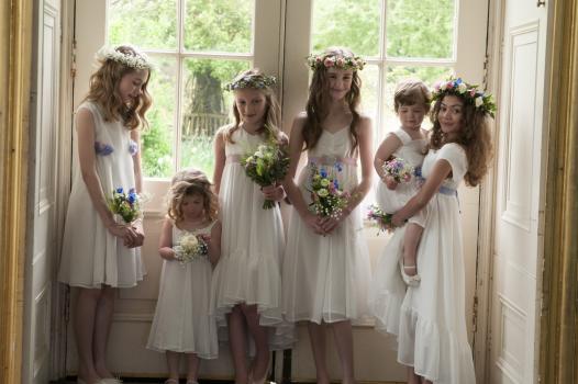 - Damselfly Flower Girls