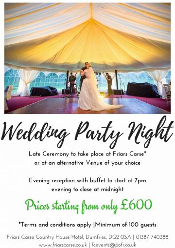 Barn Wedding Venues Near Me - Friars Carse Country House
