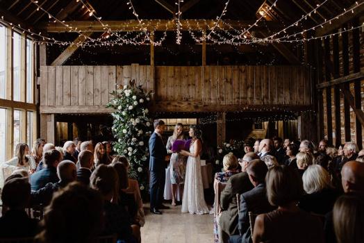 Coastal Wedding Venues - Stokes Farm Barn
