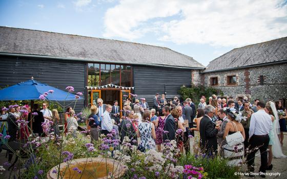 No Corkage Wedding Venues - Upwaltham Barns