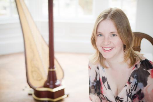 - Harpist Emma Yates-Butler
