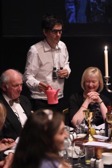 - Comedy waiter Silver service