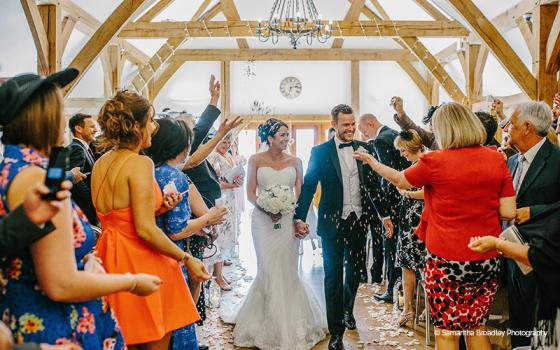 No Corkage Wedding Venues - Sandhole Oak Barn