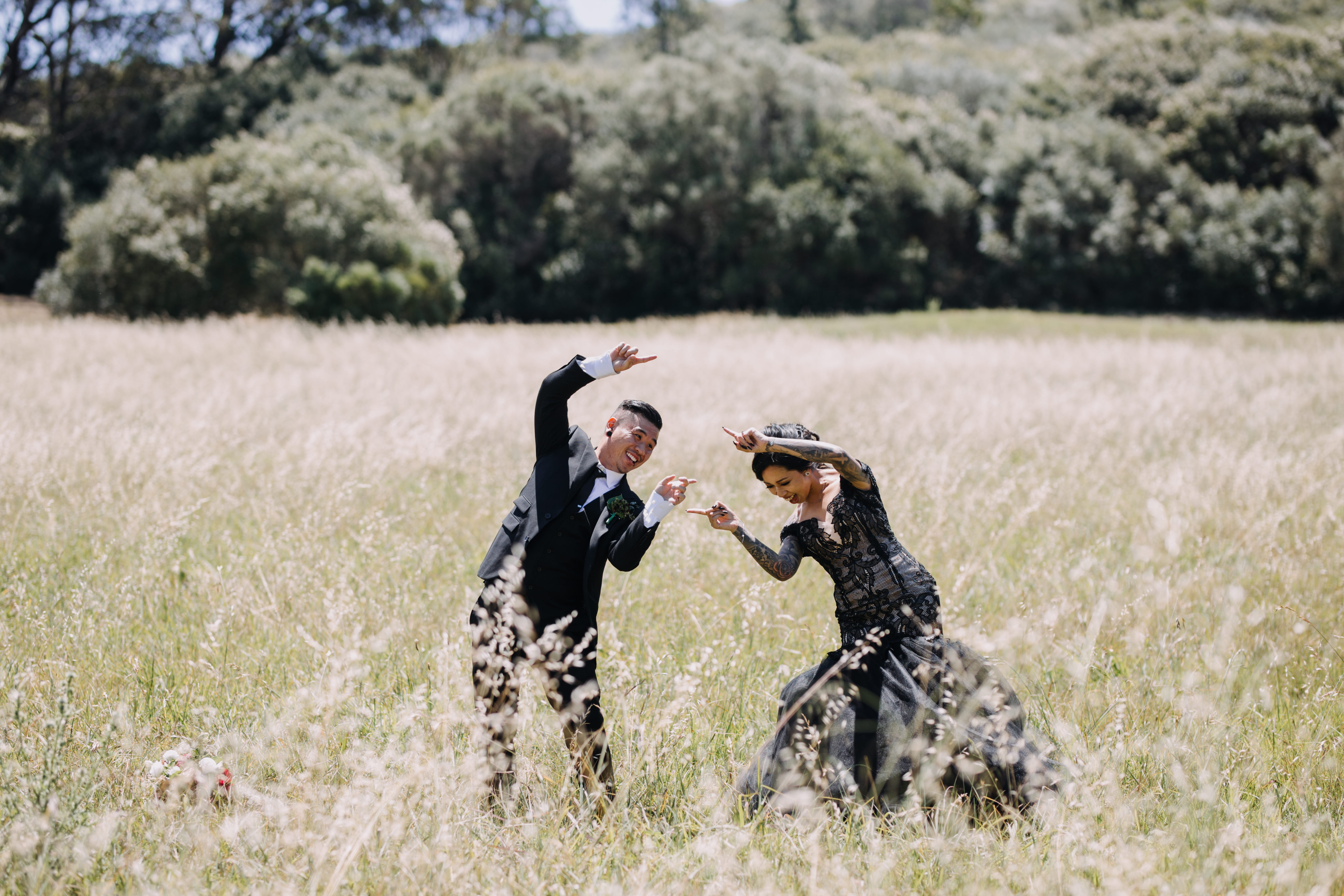 goth wedding, gothic wedding, black wedding dress, real wedding, unique wedding, 