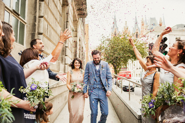 real wedding at the fable, london wedding