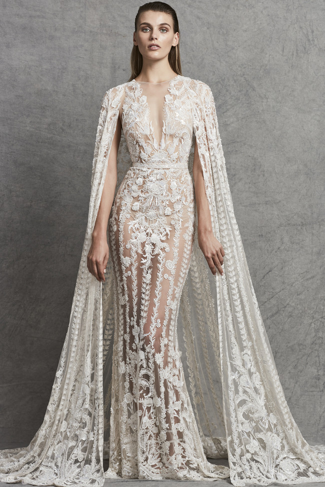 zuhair murad, wedding dress collections, luxury wedding dresses, autumn wedding dresses 2018, glamorous wedding dresses, 