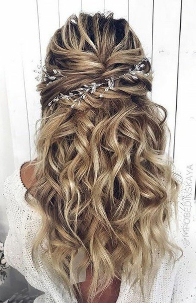 Wedding Hairstyles for Long Hair - YouTube