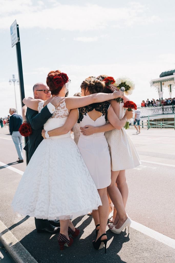 wedding, real wedding, wedding inspiration, rock and roll wedding, quirky wedding, proud brighton, proud london 