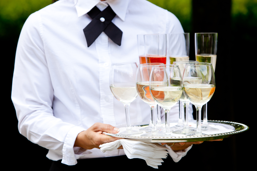 wedding waiting staff