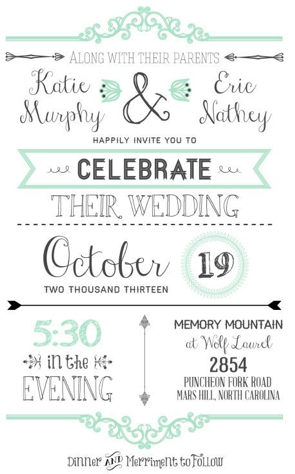 Fun Wedding Invitations - Wedding Invitations - WeddingPlanner.co.uk