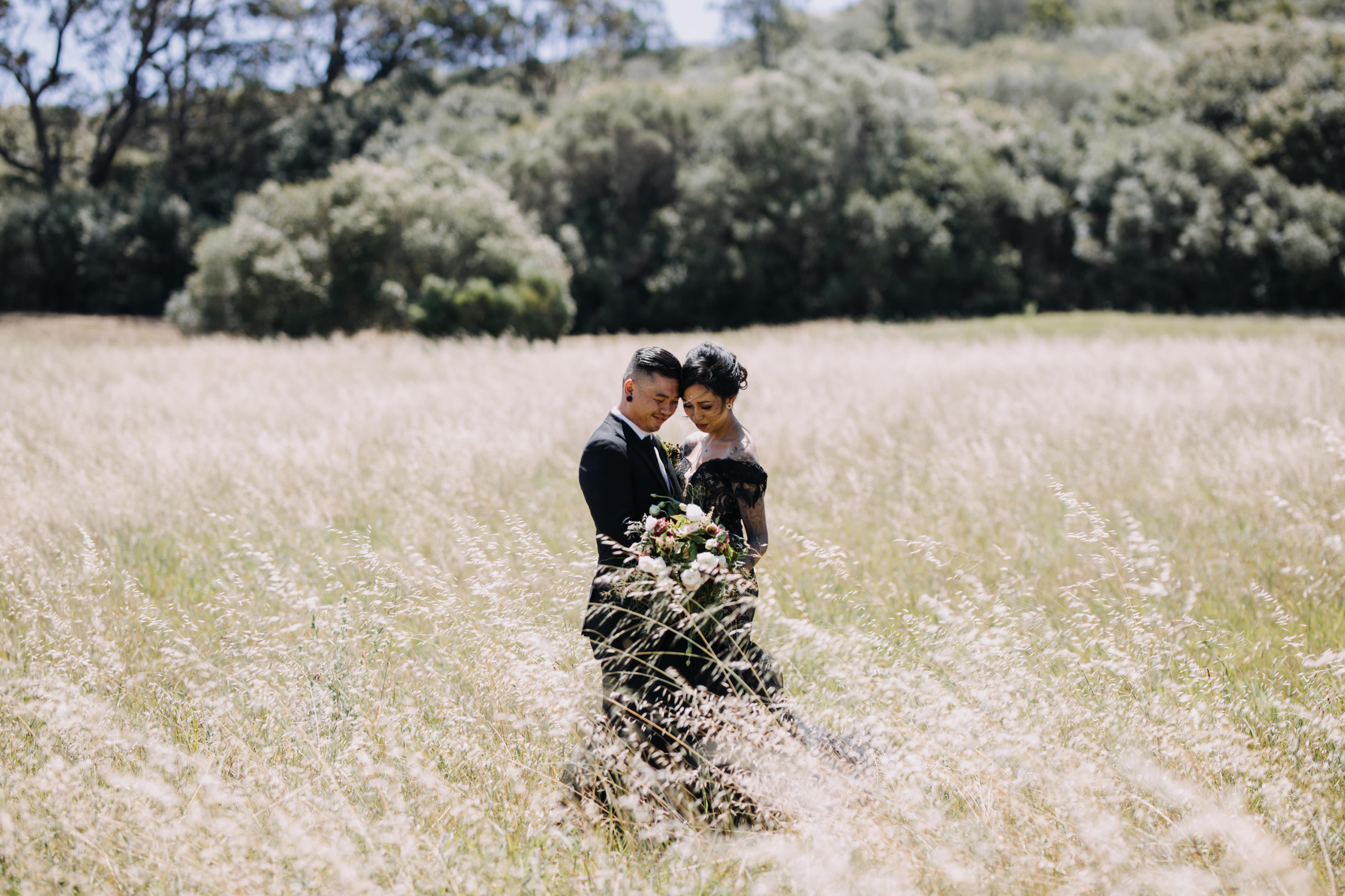 goth wedding, gothic wedding, black wedding dress, real wedding, unique wedding, 