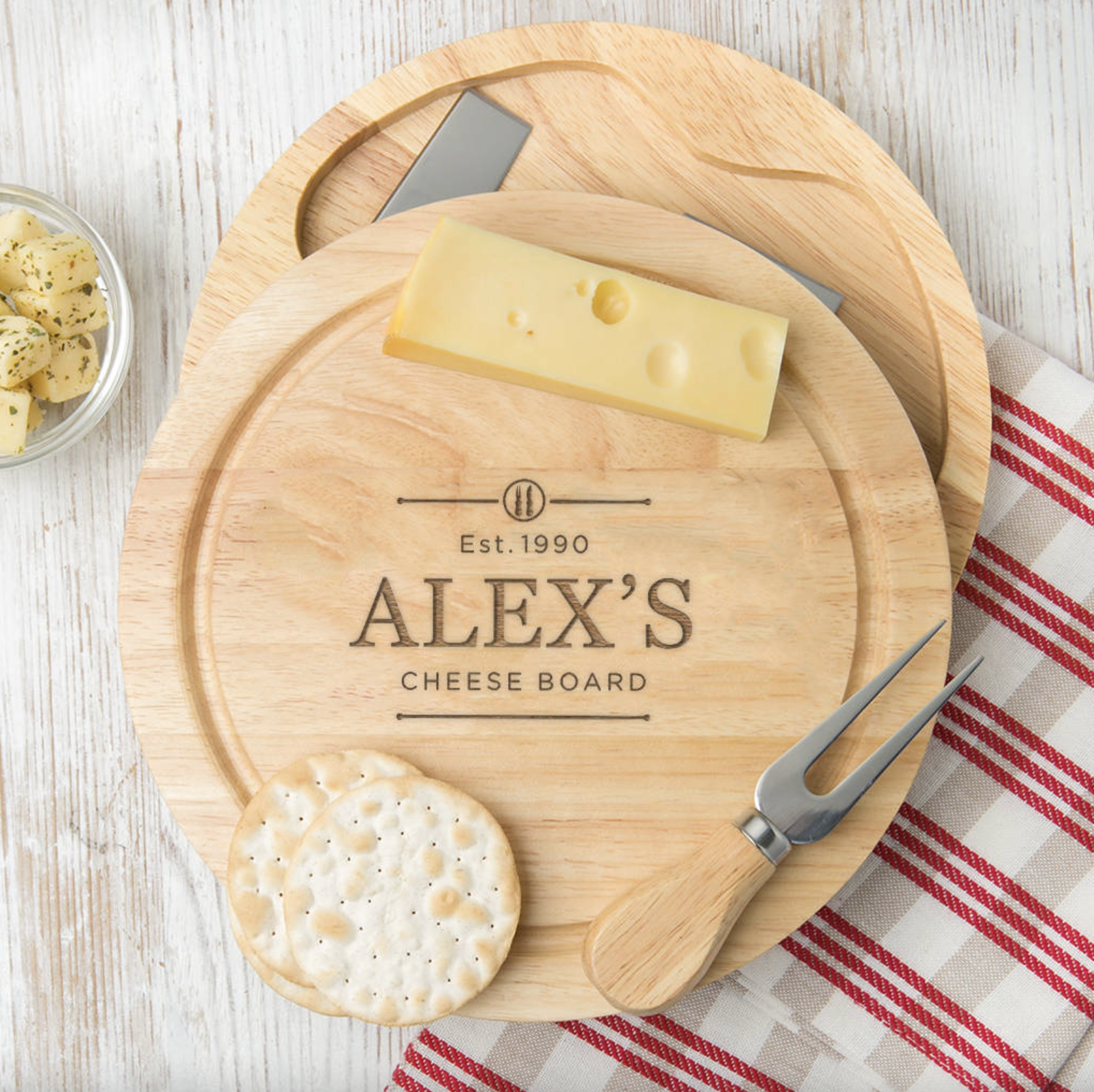 personalised cheeseboard