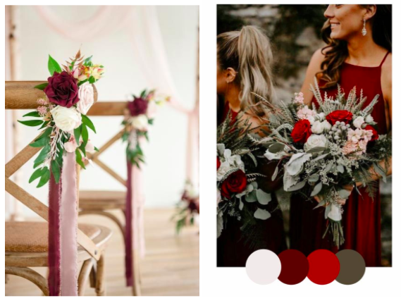 christmas wedding table decoration ideas