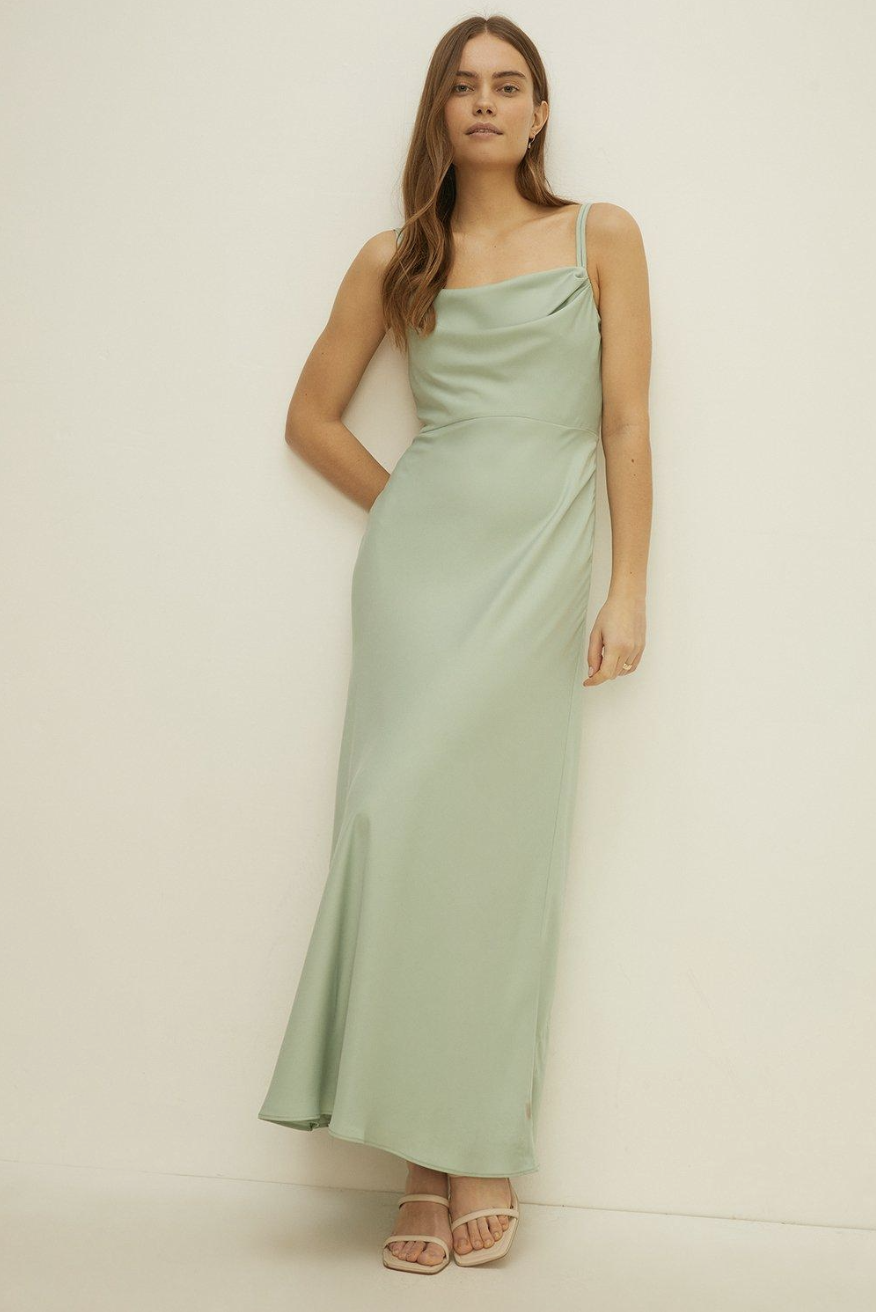 Amelia Maxi Dress - Matte Emerald Green – Pretty Lavish