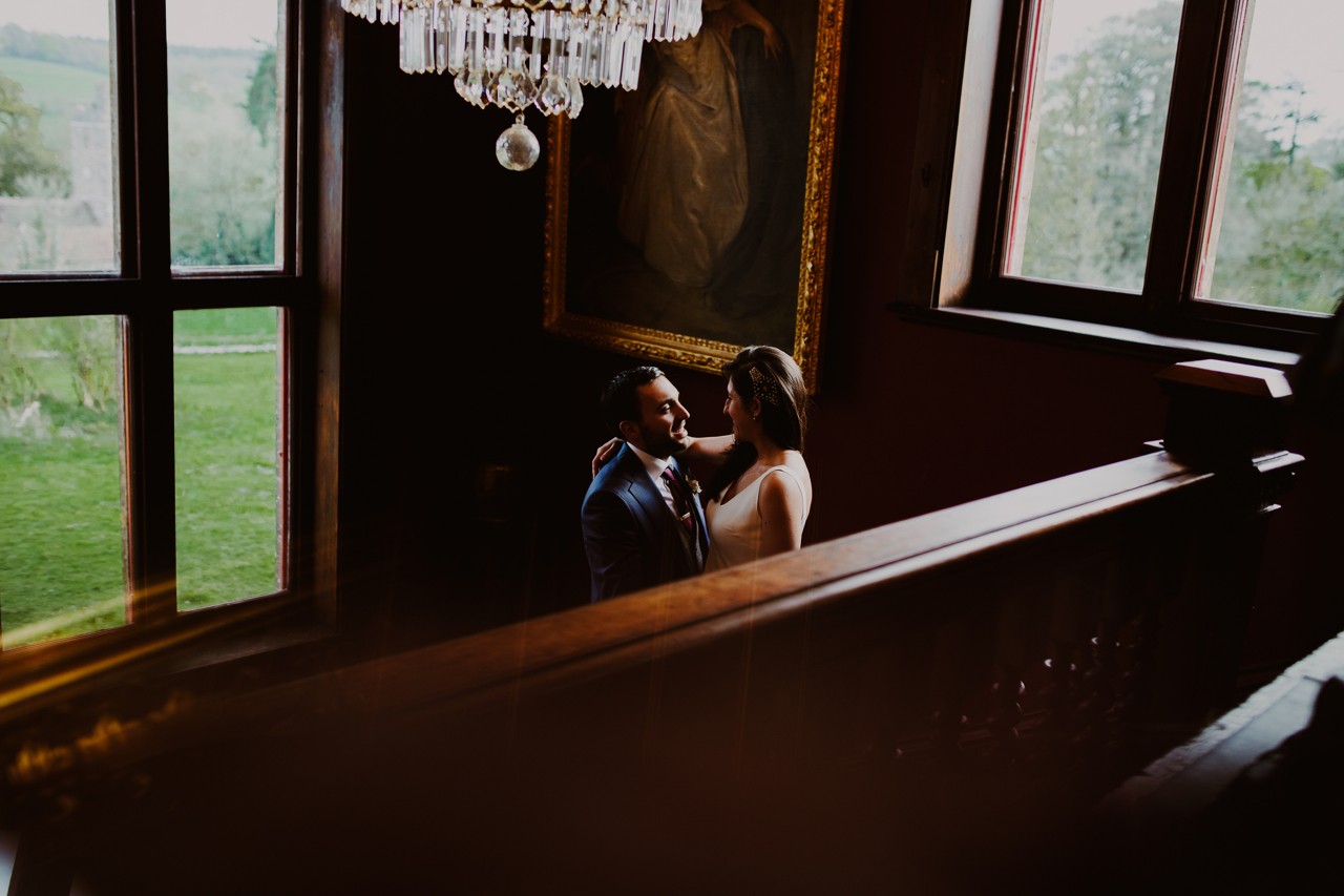 lara and ben, real wedding, huntsham court, country house real wedding, 1920's wedding, speakeasy wedding, DIY wedding