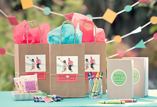 wedding ideas, wedding inspiration, wedding hacks, wedding party bags, wedding kids packs