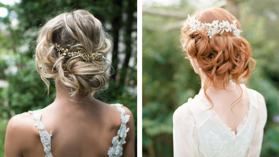 bridal hair, wedding hair, bridal beauty, Camilla J Collins, hair styles