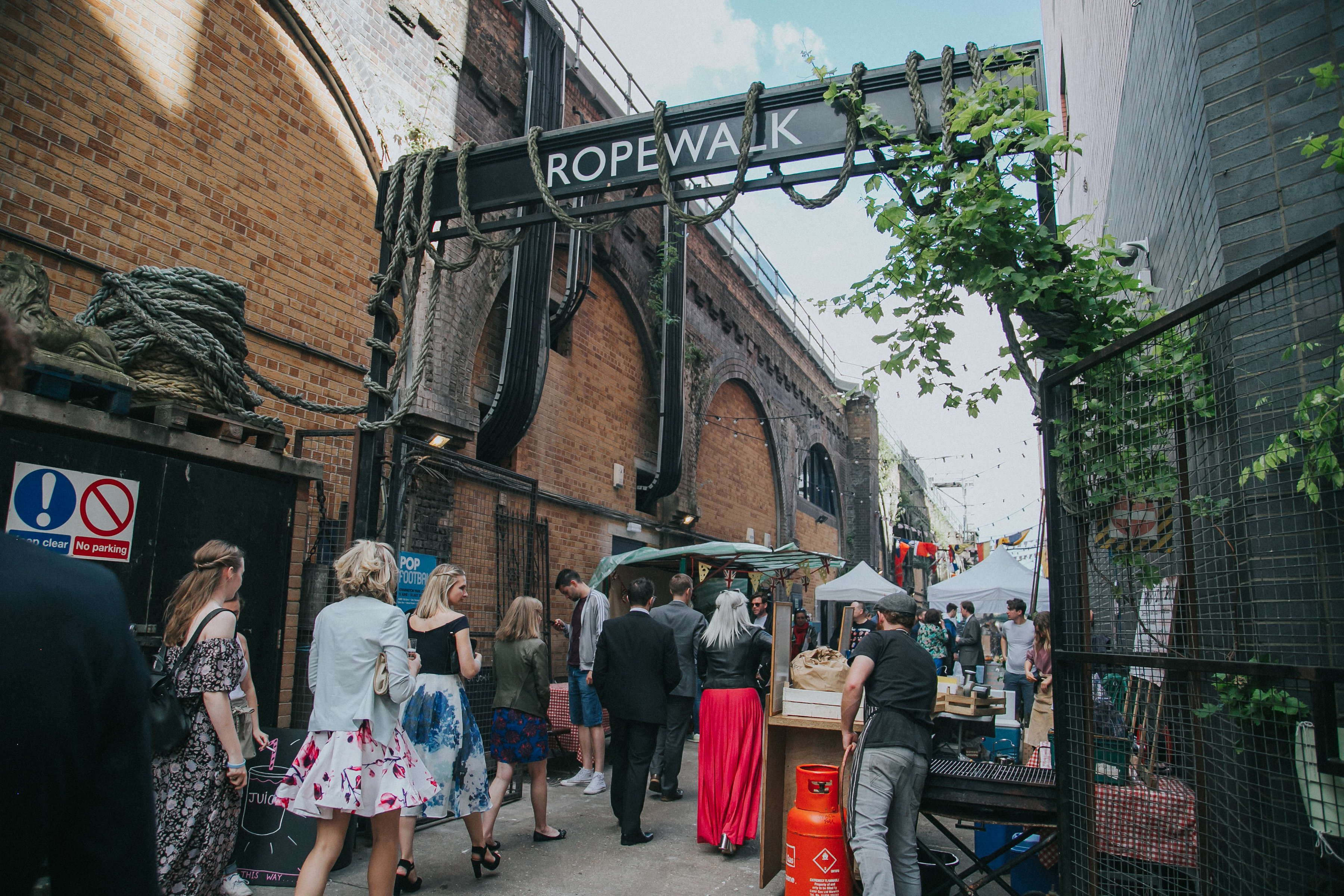 maltby street market wedding