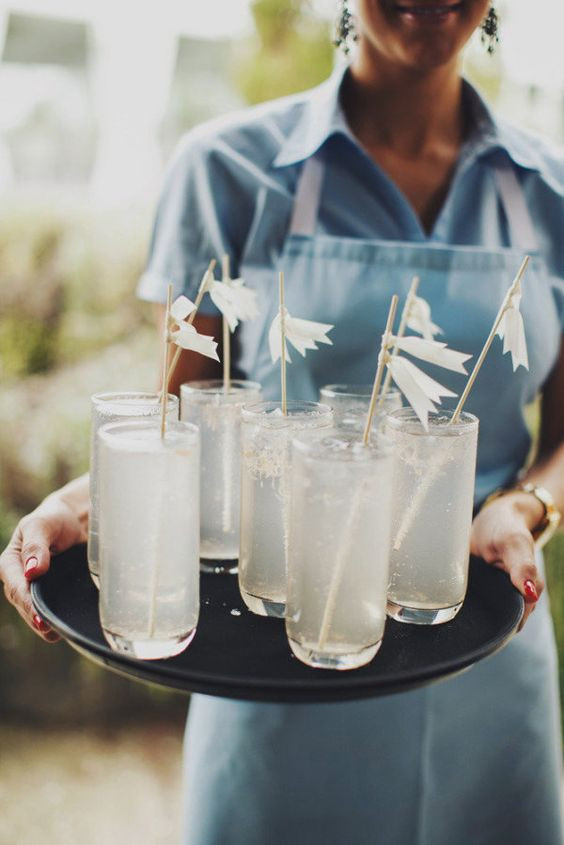 cocktails flags