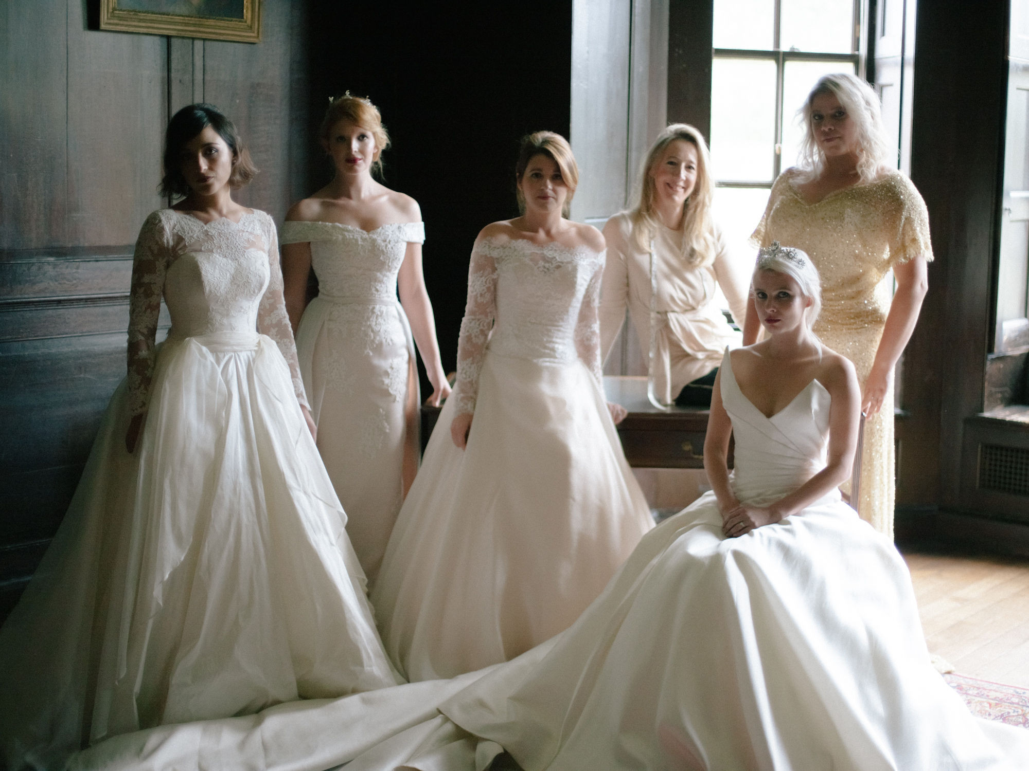 Caroline Arthur designer bespoke wedding dresses