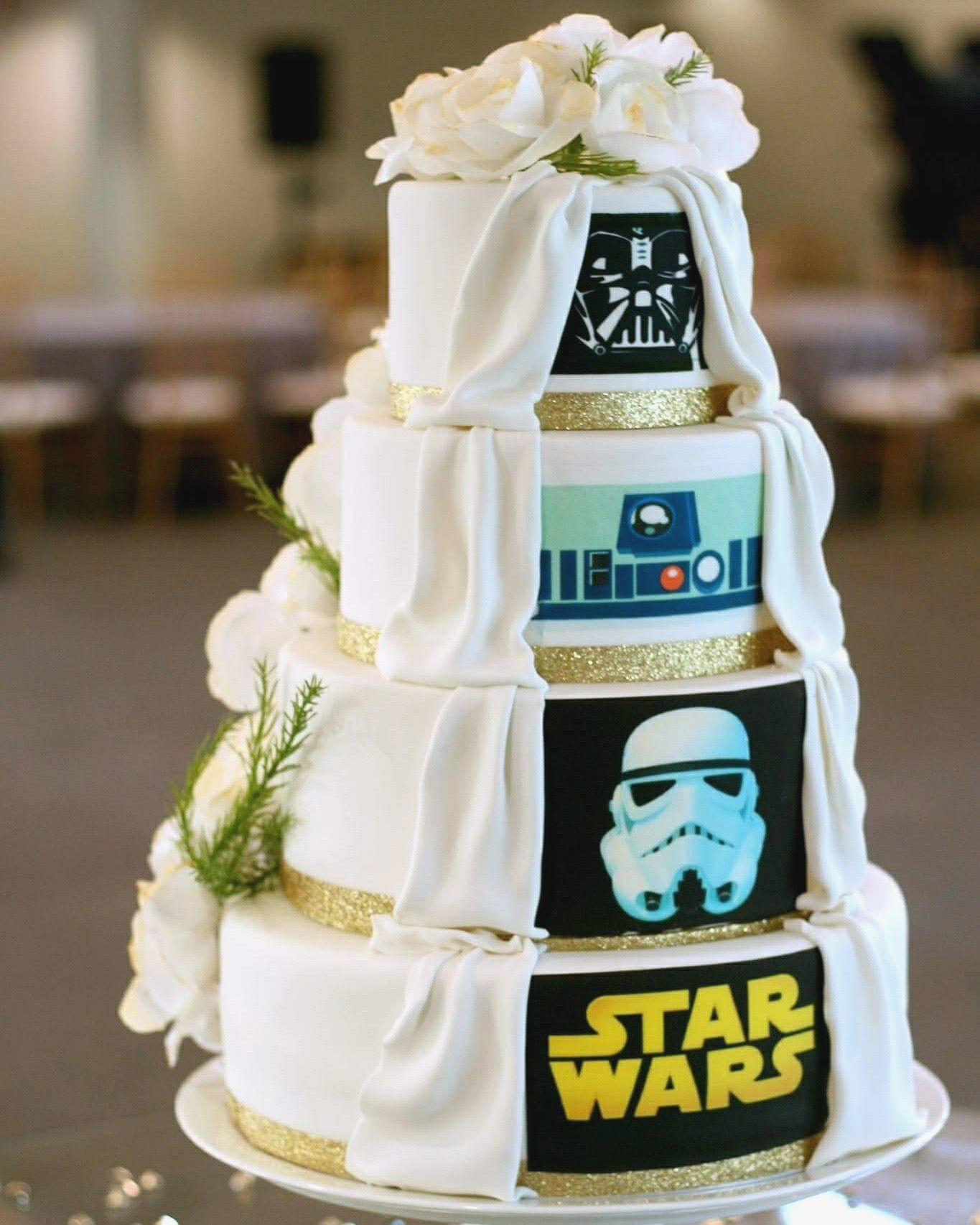 Star Wars Cookie Cake Ideas