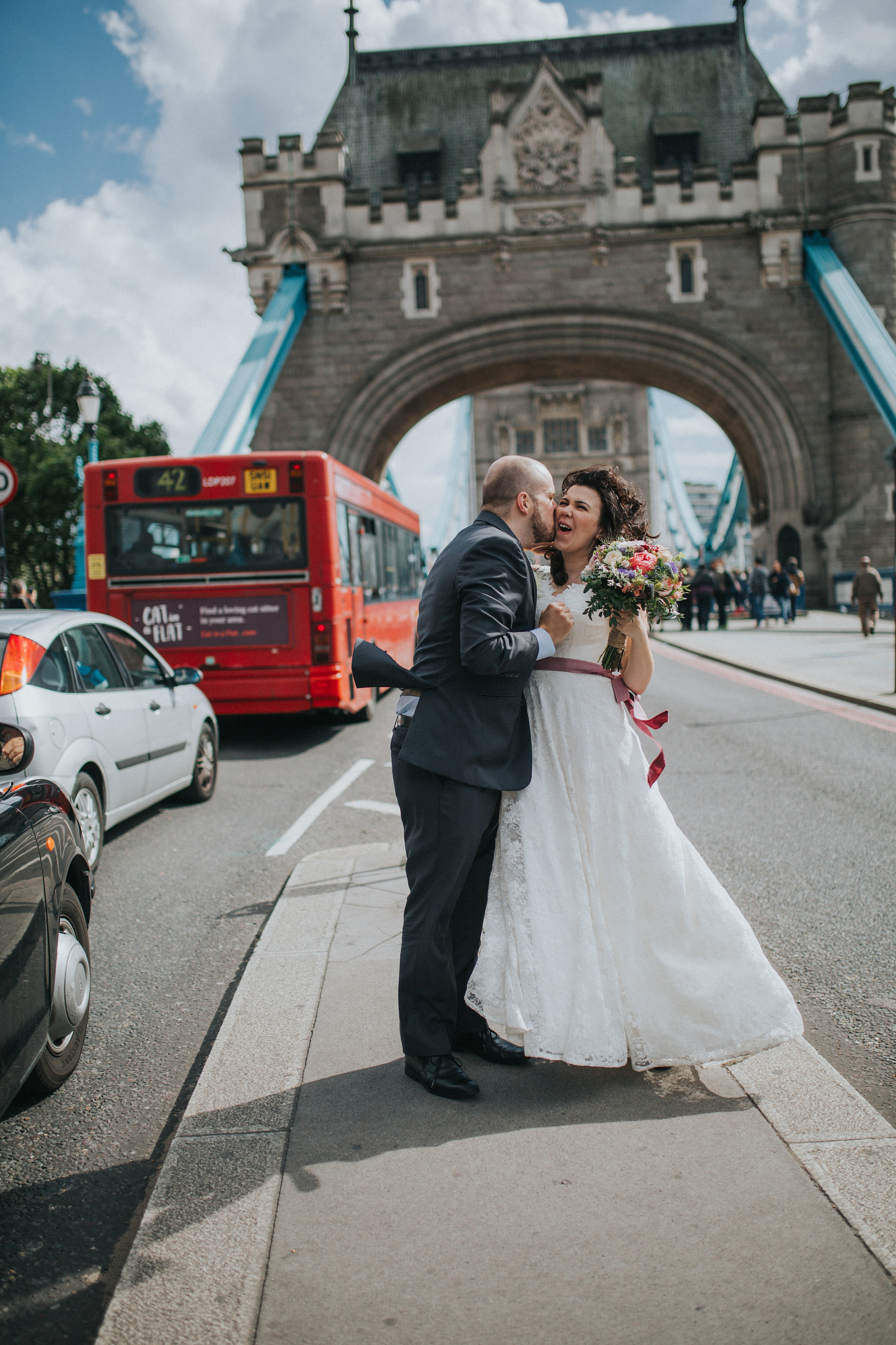 london tower bridge wedding