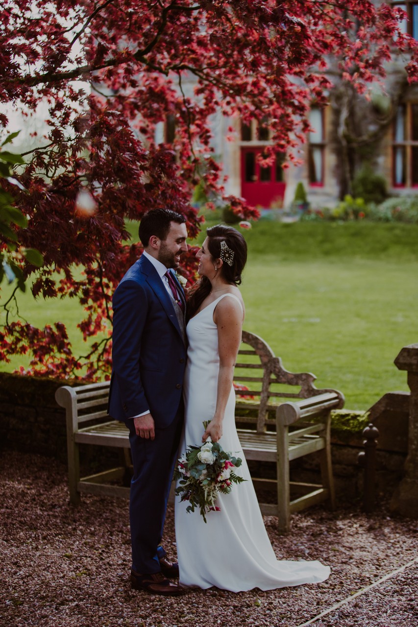 lara and ben, real wedding, huntsham court, country house real wedding, 1920's wedding, speakeasy wedding, DIY wedding