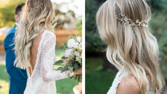 Beachy waves hotsell wedding hair