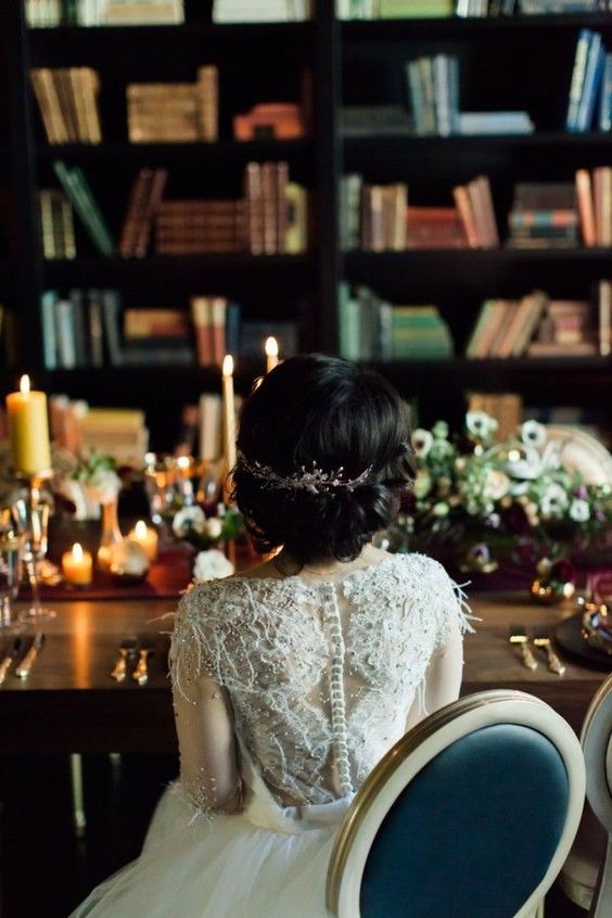 book inspired wedding, literary wedding, literature inspired wedding 