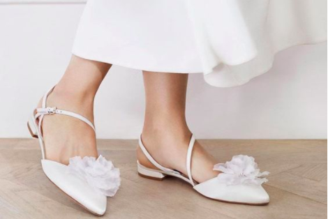 lk bennet flat wedding shoes