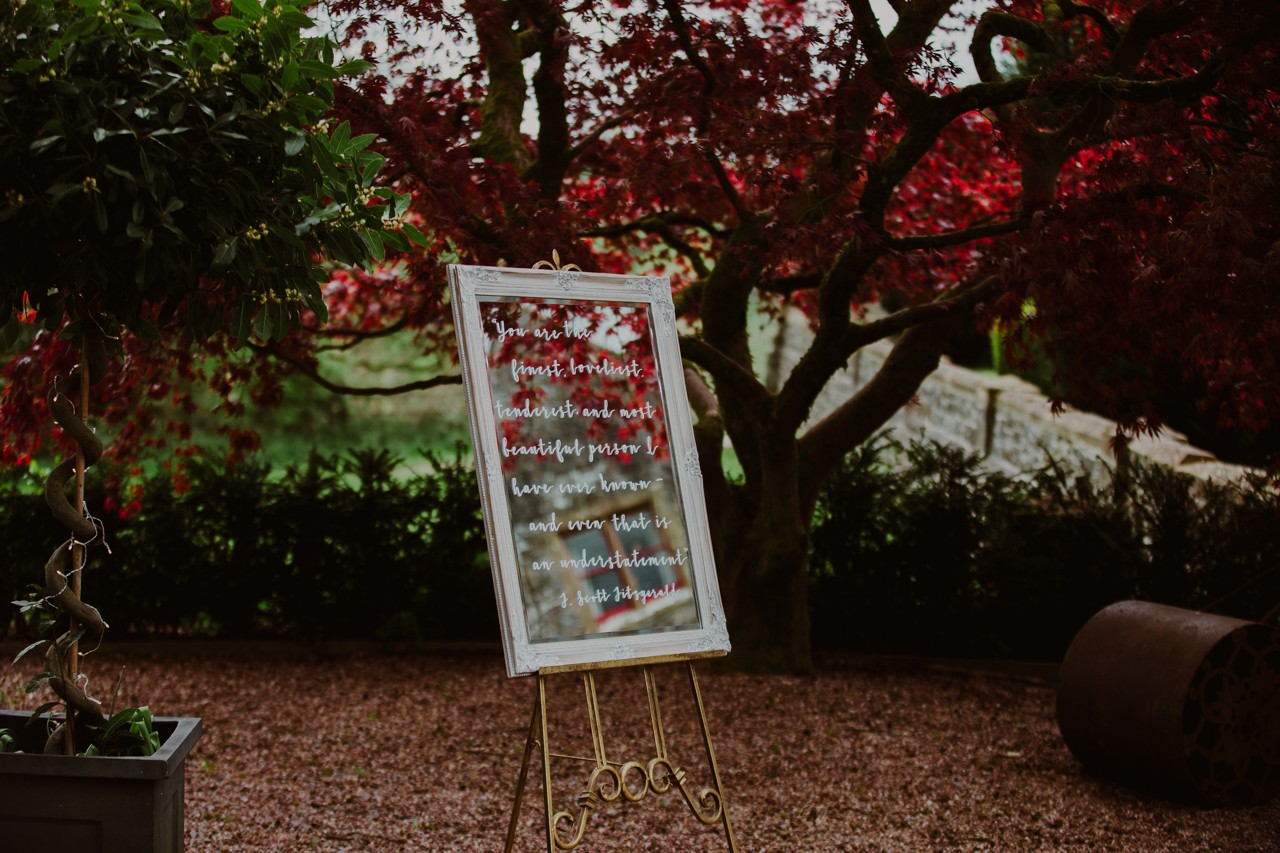 lara and ben, real wedding, huntsham court, country house real wedding, 1920's wedding, speakeasy wedding, DIY wedding