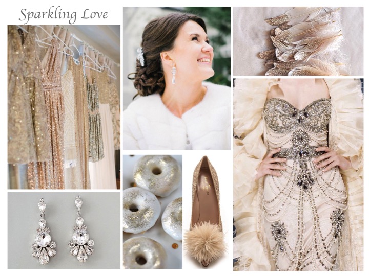 rose gold glitter wedding, sparkling wedding, metallic wedding, glitter wedding ideas, pink glitter wedding