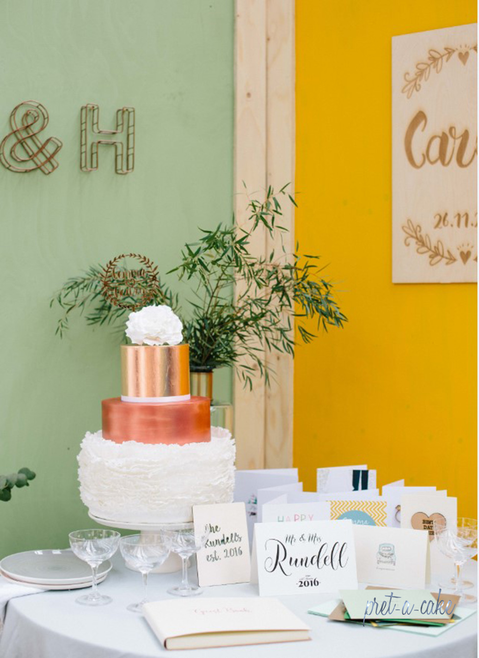 10 Summer Wedding Cake Ideas | Anges de Sucre