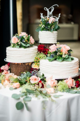 woodland theme cake