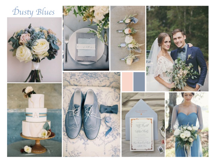 Inspire Me: Dusty Blue Weddings - WeddingPlanner.co.uk