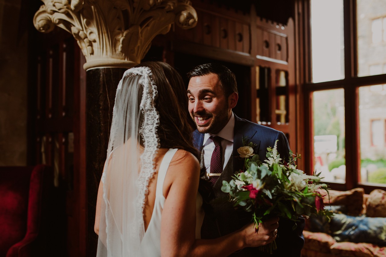 lara and ben, real wedding, huntsham court, country house real wedding, 1920's wedding, speakeasy wedding, DIY wedding