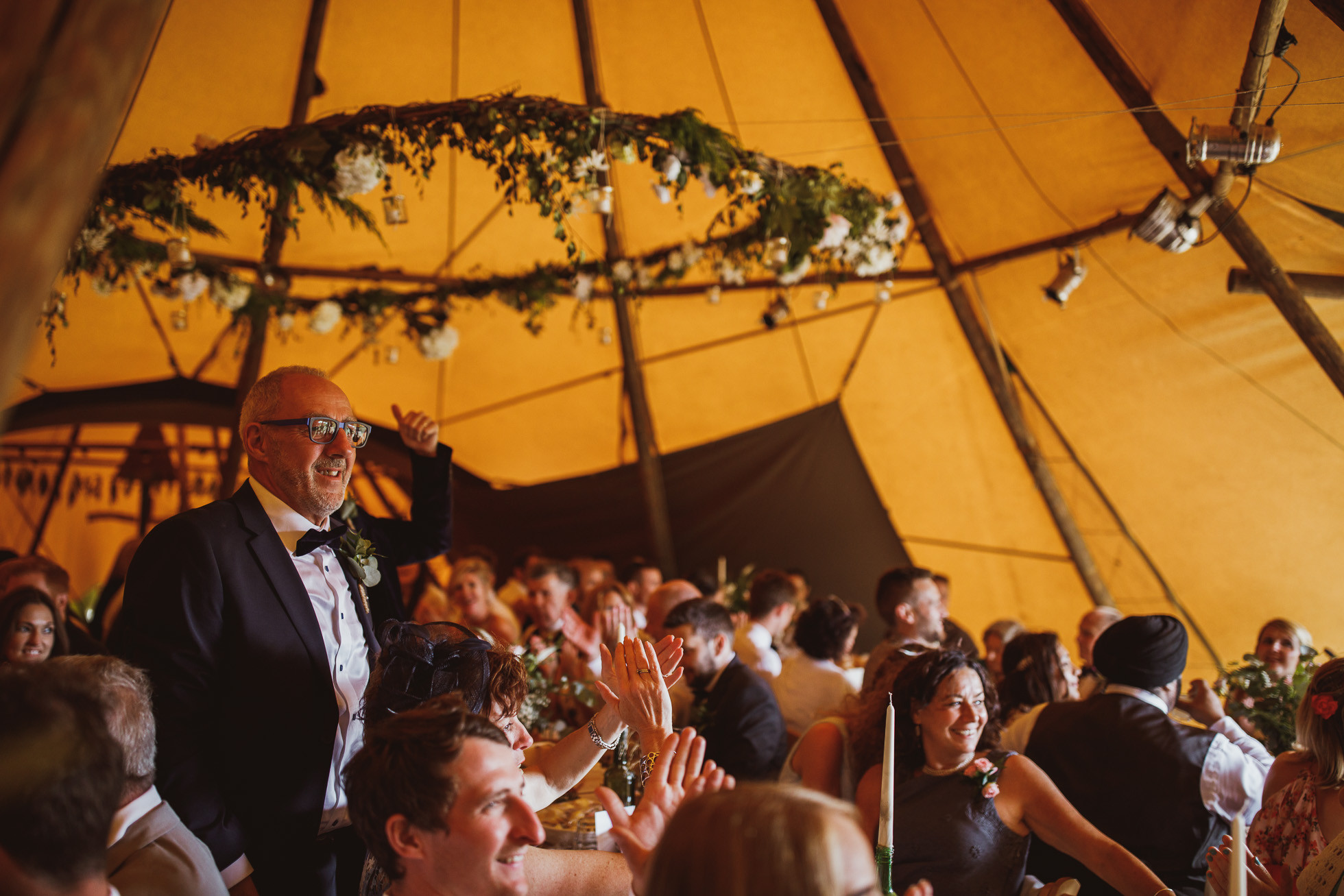 real wedding, papakata teepee wedding, real wedding north yorkshire