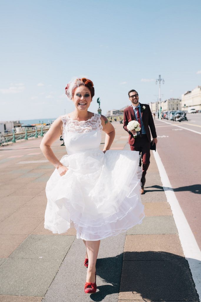 wedding, real wedding, wedding inspiration, rock and roll wedding, quirky wedding, proud brighton, proud london 