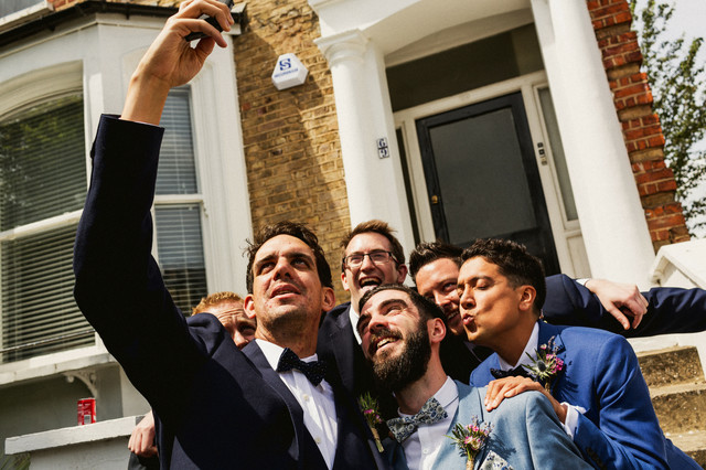 real wedding at the fable, london wedding