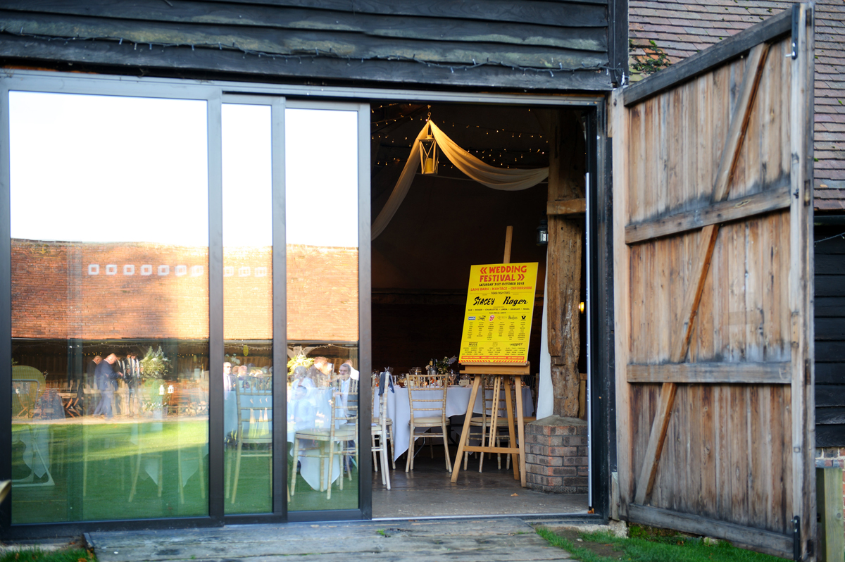 laines barn wedding