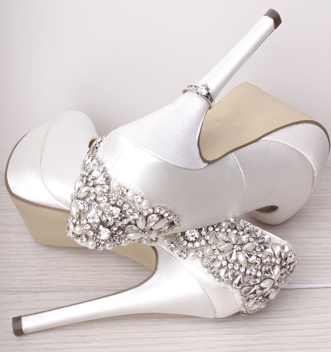 pink wedding shoes uk