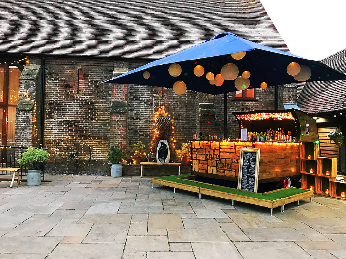 chin chin mobile bar hire, mobile bar hire wedding