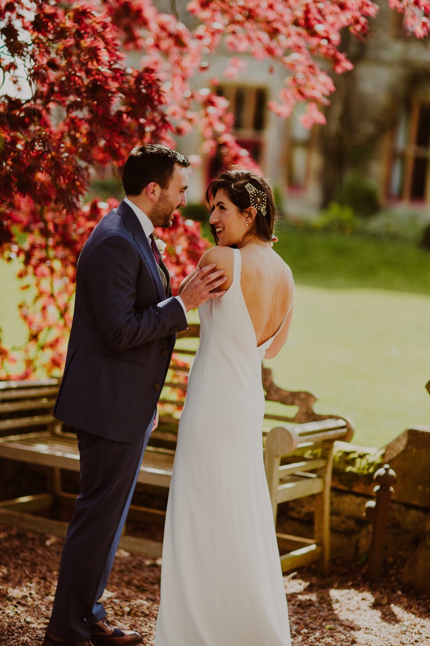 lara and ben, real wedding, huntsham court, country house real wedding, 1920's wedding, speakeasy wedding, DIY wedding